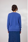 CARTER CREW JUMPER - denim blue